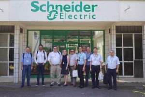Делегация АО «РАСУ» посетила производственные площадки французской компании Schneider Electric
