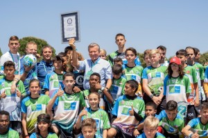 Международная детская социальная программа ПАО «Газпром» «Футбол для дружбы» установила мировой рекорд Гиннесса