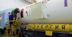 Ракета с транспортным пилотируемым кораблём «Союз МС-12» допущена к вывозу и установке на старте