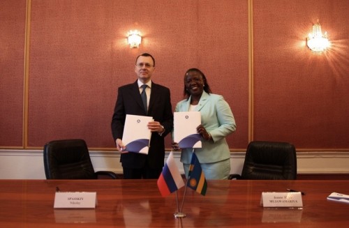 Россия и Руанда подписали Меморандум о взаимопонимании по сотрудничеству в области использования атомной энергии в мирных целях